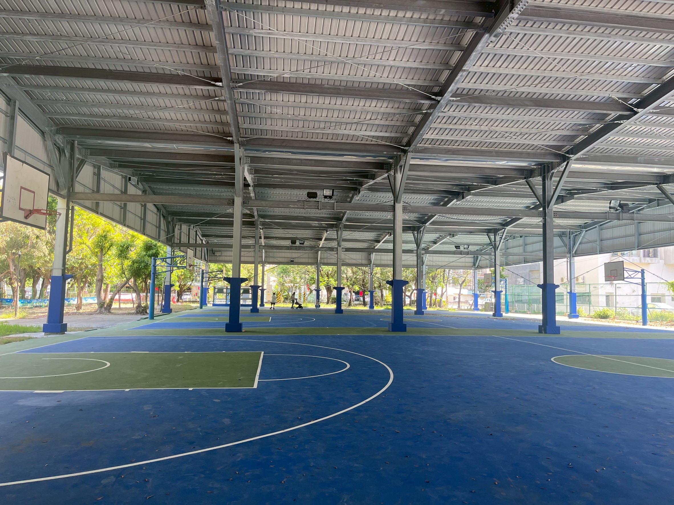 北屯南興公園光電籃球場正式動工 台中全天候運動場邁向第18座