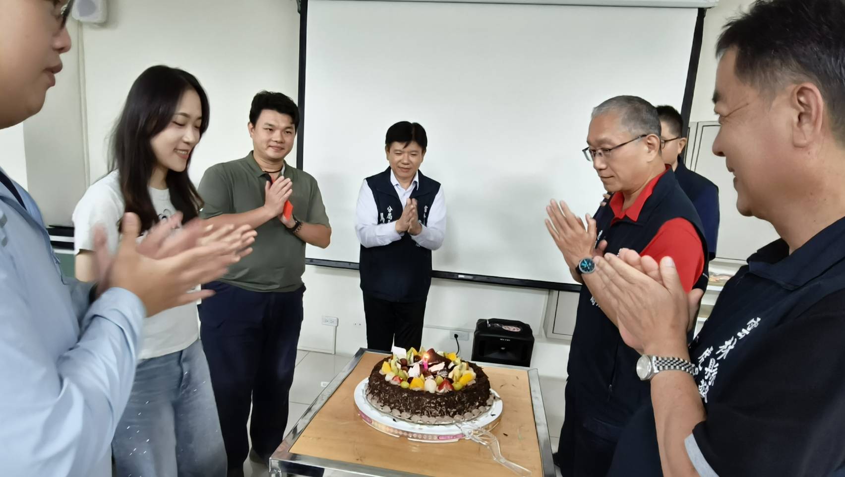 強化通訊韌性！虎警戶外勤教 赴央廣褒忠分臺凝聚安維共識
