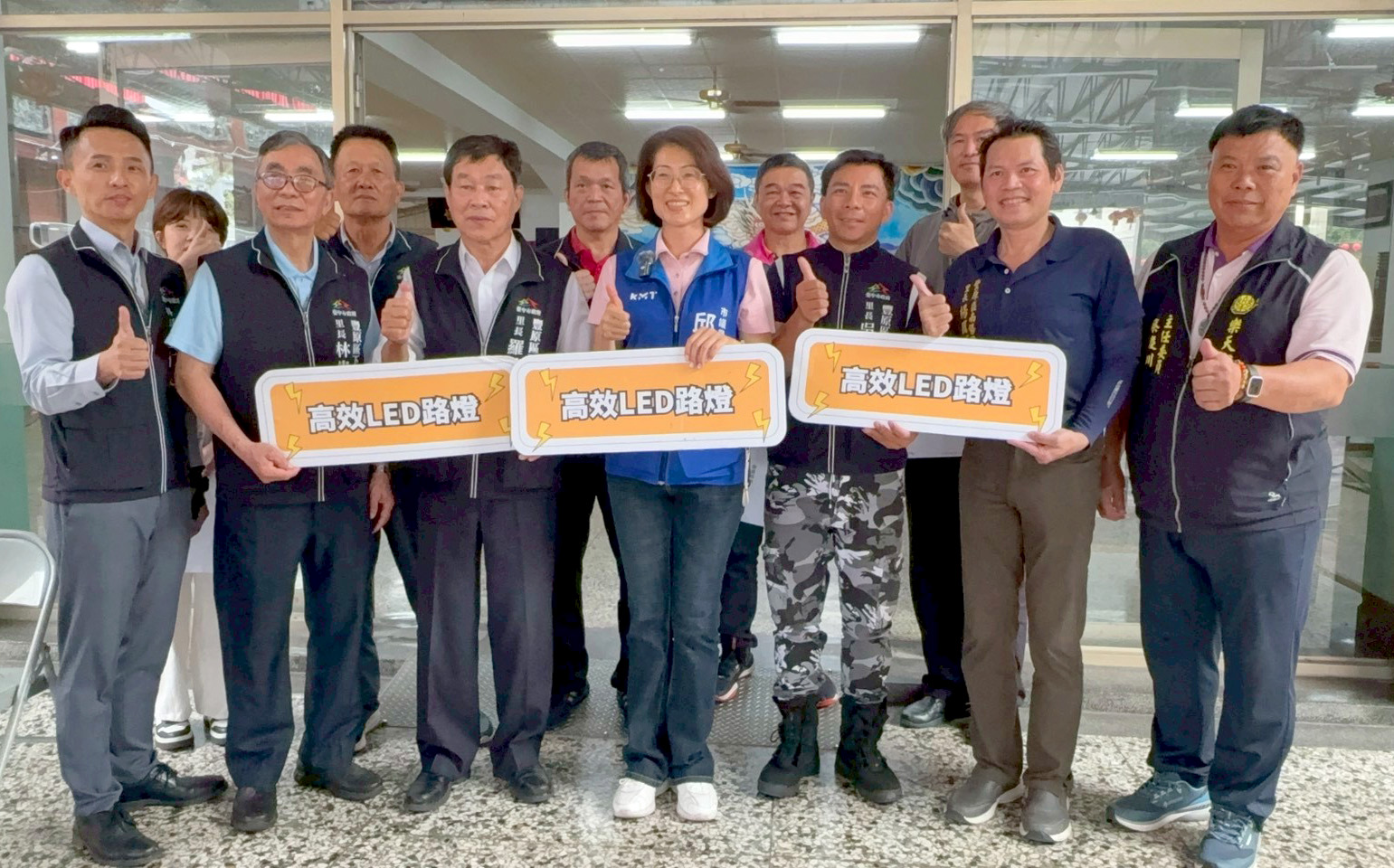 豐原更亮了!邱愛珊推動「增亮計畫」6月底完工,照度提升3倍,每年省電8千萬度!