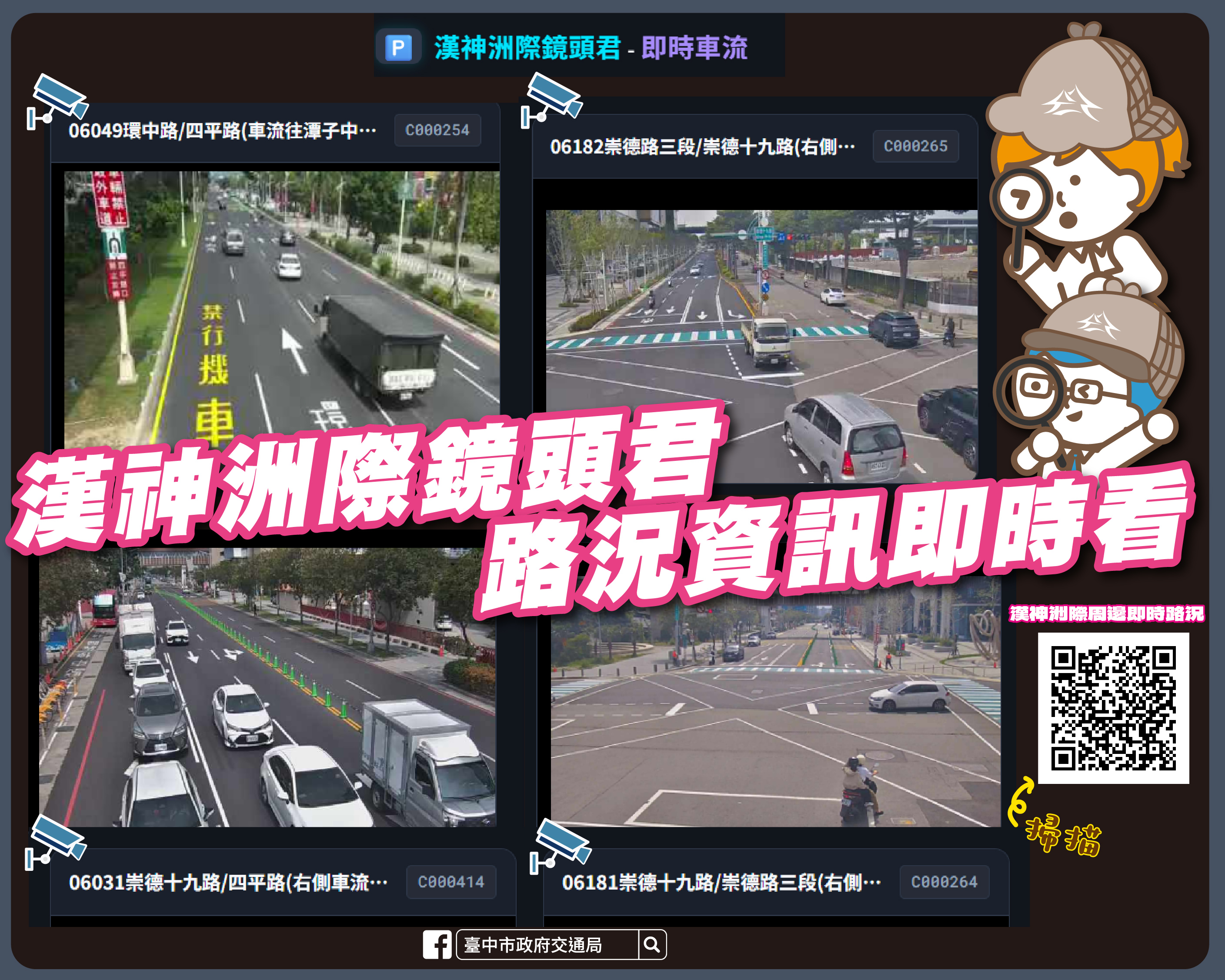 漢神洲際帶動人潮車流 中市府持續優化洲際商圈交通 提升人車分流與停車疏運效率